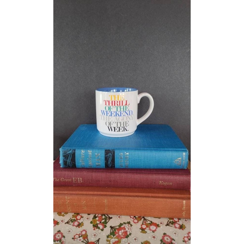 Vintage "Weekend" Coffee Mug